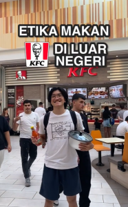 Matthew content creator asal Indonesia yang bawa rice cooker ke KFC di Jerman