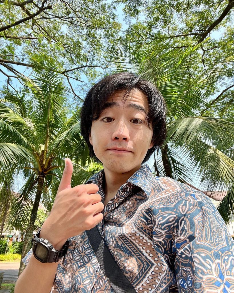 Gambar Belajar Bahasa Jepang bareng Takuya Ohsawa yang Baru Keliling ke-5 Kota di Jepang! (Sumber: Instagram @oke_jadi)