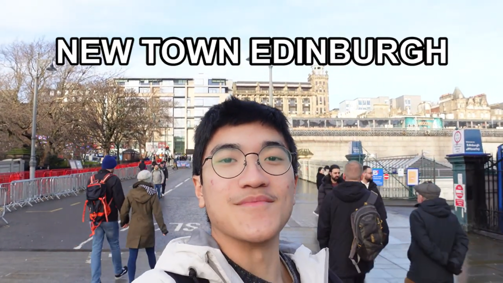 Gambar New Town Edinburgh, Skotlandia, UK (Sumber: Youtube Talent)