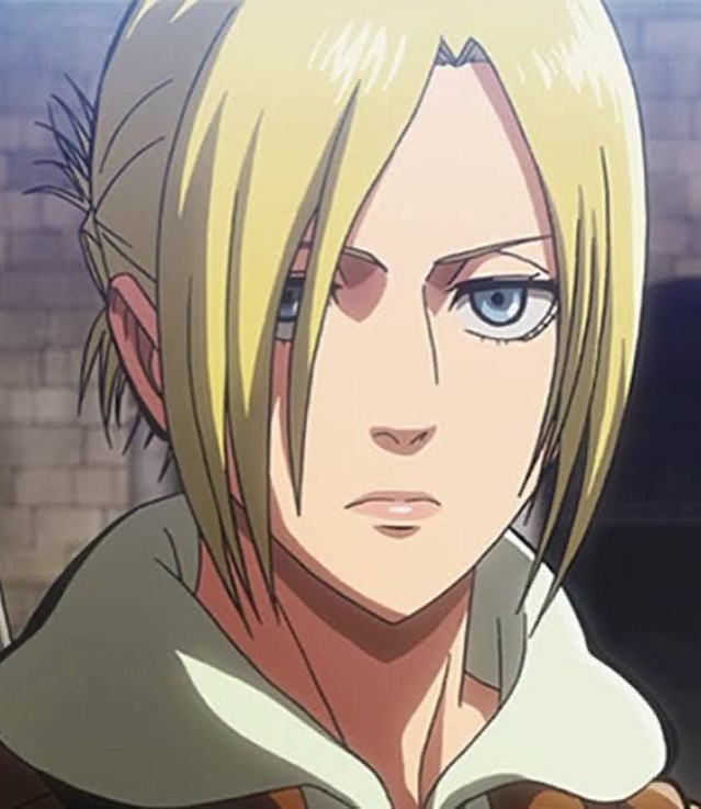 Gambar Karakter Annie Leonhart dari Anime Attack on Titan (Sumber: Instagram @mariadelouvre)