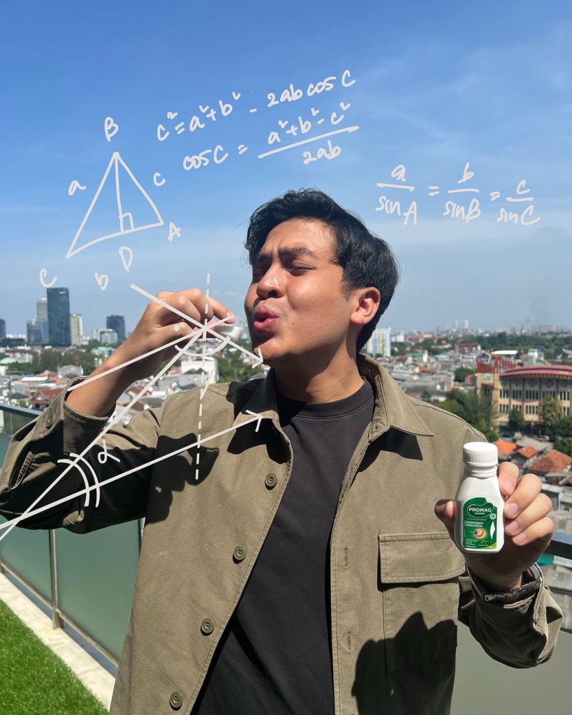 Gambar Jerome Polin sebagai Brand Ambassador Promag (Sumber: Instagram @jeromepolin)