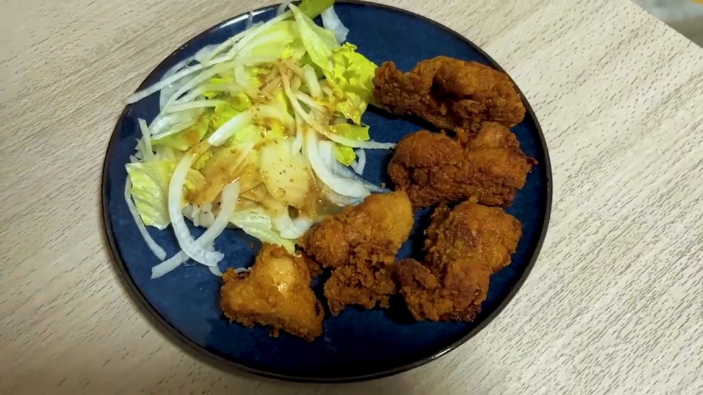 Gambar Chicken Karaage buatan Chef Otsuka (Sumber: Youtube Tomohiro Yamashita)